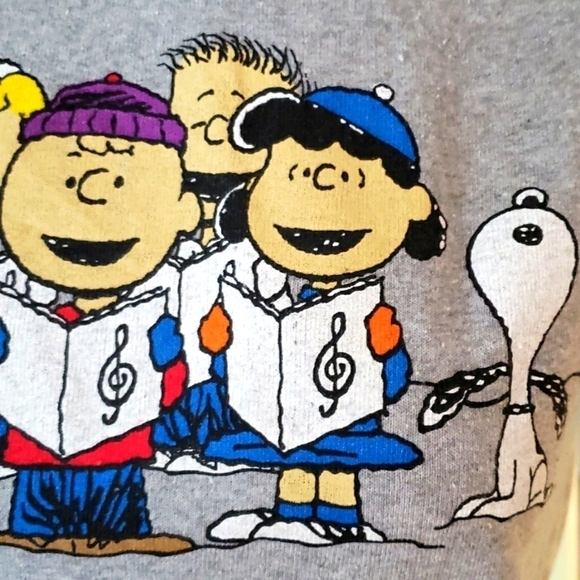 PEANUTS CHRISTMAS CAROL T SHIRT - Picture 3 of 4